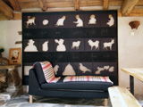 sofa met tableau aap-noot-mies